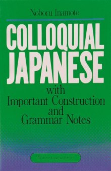 Colloquial Japanese