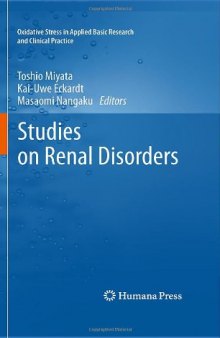 Studies on Renal Disorders (Oxidative Stress in Applied Basic Research and Clinical Practice)
