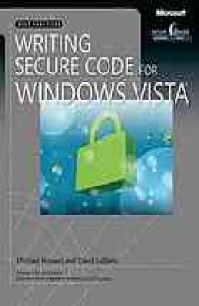 Writing secure code for Windows Vista