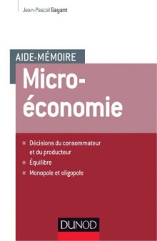 Microéconomie