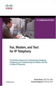 Fax, Modem, and Text for IP Telephony