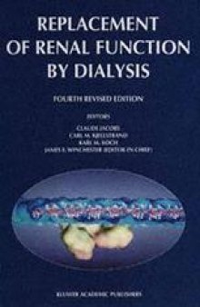 Replacement of Renal Function by Dialysis