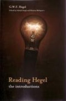 Reading Hegel: The Introductions