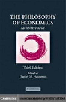 Philosophy Of Economics: An Anthology