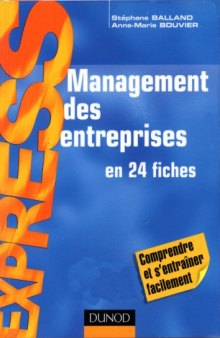 Management des entreprises en 24 fiches