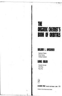 The Organic Chemist's Book of Orbitals