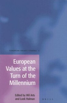 European Values At The Turn Of The Millennium 