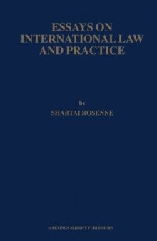 Essays on International Law and Practice