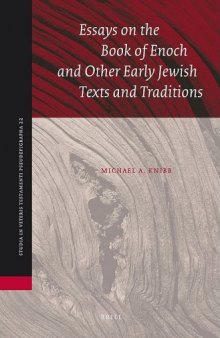 Essays on the Book of Enoch and Other Early Jewish Texts and Traditions 