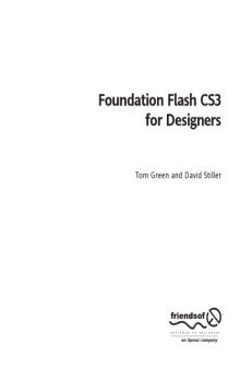 Foundation Flash CS3 for designers