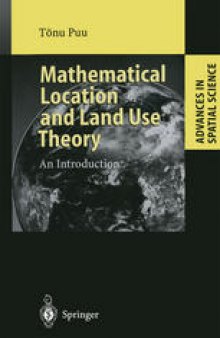 Mathematical Location and Land Use Theory: An Introduction