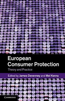 European Consumer Protection: Theory and Practice