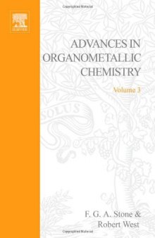 Advances in organometallic chemistry