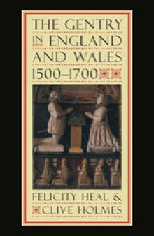 The Gentry in England and Wales, 1500–1700