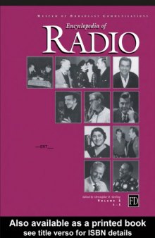 Encyclopedia of Radio, Volume 1
