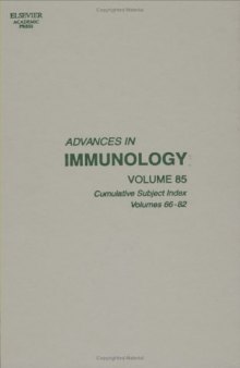 Cumulative Subject Index Volumes 66 - 82