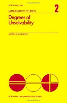 Degrees of Unsolvability