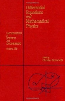 Differential Equations and Mathematical Physics