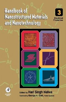 Handbook of Nanostructured Materials and Nanotechnology