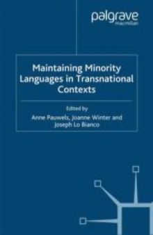 Maintaining Minority Languages in Transnational Contexts