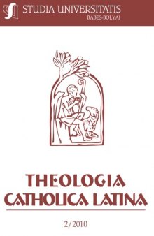 STUDIA THEOLOGIA GRAECO-CATHOLICA VARADIENSIS nr. 1 2010