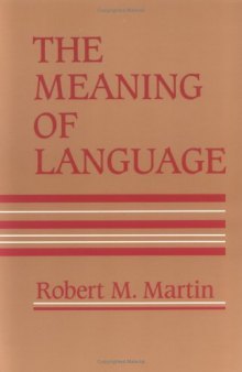 The Meaning Of Language  