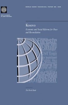 Kosovo: economic and social reforms for peace and reconciliation  issue 509