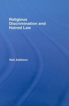 Religous Discrimination and Hatred Law
