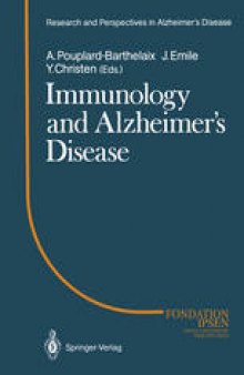 Immunology and Alzheimer’s Disease