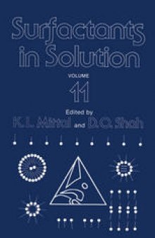 Surfactants in Solution: Volume 11