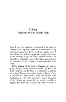 Preface to I Ching