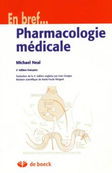 Pharmocologie medicale