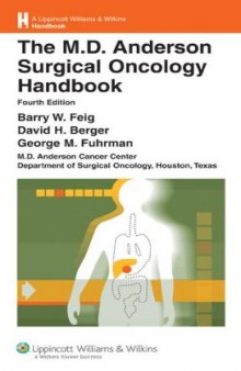 The M.D. Anderson Surgical Oncology Handbook 4th Edition