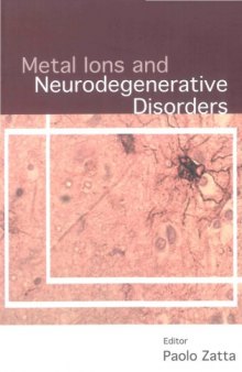 Metal ions and neurodegenerative disorders
