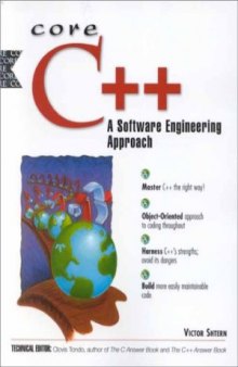 Core C++  A Software Engineering Approach