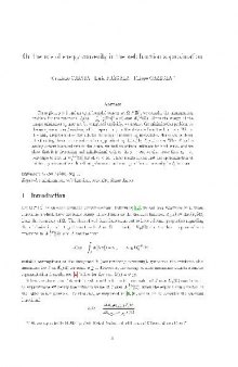 On the role of energy convexity in the web function approximation