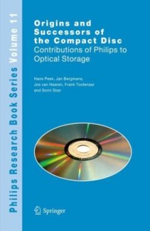 Origins and Successors of the Compact Disc: Contributions of Philips to Optical Storage