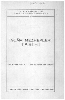 Islam Mezhepleri Tarihi