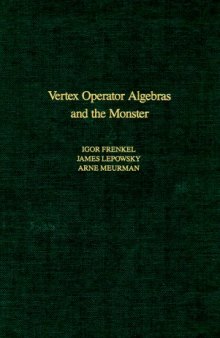 Vertex operator algebras and the monster