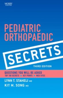 Pediatric Orthopaedic Secrets, 3e