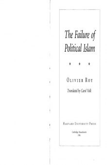 The failure of political Islam