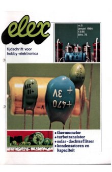 ELEX tijdschrift voor hobby-elektronica 1984-05  issue january