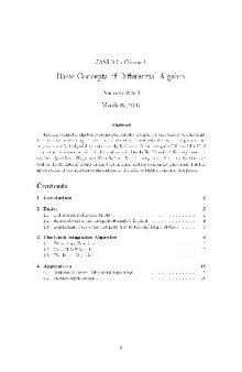 Basic concepts of differential algebra
