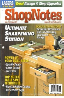Woodworking Shopnotes 081 - Ultimate Sharpening Station