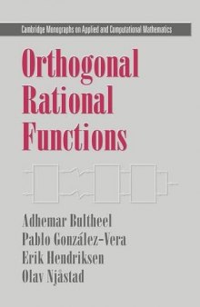 Orthogonal rational functions