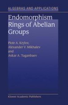 Endomorphism Rings of Abelian Groups