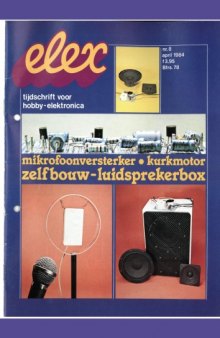 ELEX tijdschrift voor hobby-elektronica 1984-08  issue april