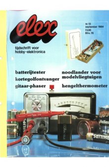 ELEX tijdschrift voor hobby-elektronica 1984-13  issue september