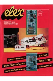 ELEX tijdschrift voor hobby-elektronica 1985-22  issue june