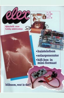 ELEX tijdschrift voor hobby-elektronica 1985-23  issue july